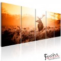 ArtGeist sp. z o o. Kép - Deer at Sunset