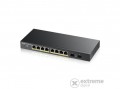 Zyxel GS1900-10HP 10-portos HighPoE Webmanaged switch