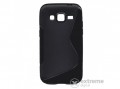 GIGAPACK telefonvédő gumi/szilikon tok Samsung Galaxy Core Prime (SM-G360) készülékhez, fekete