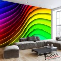 ArtGeist sp. z o o. Fotótapéta - Rainbow Waves