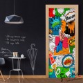 ArtGeist sp. z o o. Fotótapéta ajtóra - Comic World
