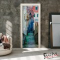 ArtGeist sp. z o o. Fotótapéta ajtóra - Croatian Alley