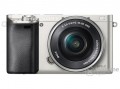 Sony Alpha 6000 digitális fényképezőgép kit (16-50mm objektívvel), ezüst (ILCE6000)