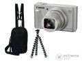 Canon PowerShot SX730 HS fényképezőgép Travel kit, ezüst