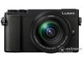 Panasonic DC-GX9M fényképezőgép kit (12-60mm objektívvel), fekete + tartalék akkumulátor