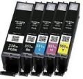 Utángyártott Canon CLI-551 Bk, C, M, Y + PGI-550Bk tintapatron multipack