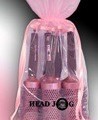 Head Jog Pink / Rózsaszín Körkefe Szett