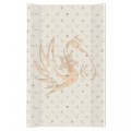 ceba pelenkázó lap merev 2 oldalú 50*80 Csillag beige