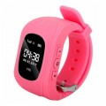 Shopshop Q50 GPS nyomkövető okosóra gyerekeknek - SOS gomb funkcióval pink