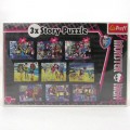 Monster High 9 képes puzzle-360 db