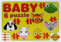 Baby 6 puzzle - állatok