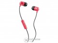 SKULLCANDY S2DUY-L676 JIB mikrofonos fülhallgató, piros/fekete