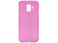 GIGAPACK telefonvédő gumi/szilikon tok Samsung Galaxy A6 (2018) SM-A600F készülékhez, rózsaszín