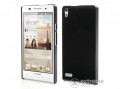 GIGAPACK műanyag telefonvédő tok Huawei Ascend P6 (P6-U06) készülékhez, fekete