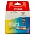 Canon CLI-526 Cyan/Magenta/Yellow Multipack eredeti tintapatron