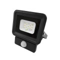 Optonica SMD2 LED REFLEKTOR / mozgásérzékelős / 10W / Fekete / Meleg fehér / FL5855