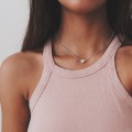Szív medálos női nyaklánc