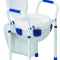 Clipper VII WC magasító karfával, lábakkal, fedéllel
