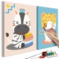 ArtGeist sp. z o o. Kifestő - Zebra &amp; Leopard