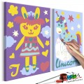 ArtGeist sp. z o o. Kifestő - Rabbit &amp; Unicorn