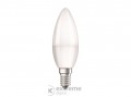 Ledvance Osram Star matt búra/5W/470lm/4000K/E14 LED gyertya izzó