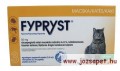 Frypryst Fypryst spot-on macska, 0,5 ml bolha, kullancs elleni rácsepegtető oldat