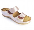 Leon Comfortstep Leon 904 perla női bőr papucs 36-41