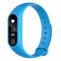 Smart Watch M2 aktivitásmérő sport okoskarkötő kék