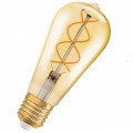 Osram E27 LED Vintage Edison 5W 250lm 2000K candelight - 25W izzó helyett