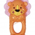 Baby Care csörgő-rágóka - Lion / Oroszlán