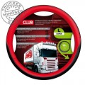TruckerShop Kormányvédő (46-48 cm) piros-fekete