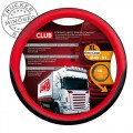 TruckerShop Kormányvédő (49-51 cm) piros-fekete