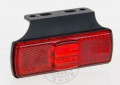 TruckerShop Helyzetjelző lámpa 12/24V (téglalap) középen ledes, piros+tartó