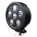 TruckerShop Munkalámpa 6 CREE LED-es kerek terítő fény