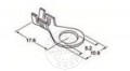 TruckerShop Kábelvég szemes saru 5-ös 4 mm2 (10db)