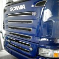 TruckerShop Scania inox felirat 80x12 cm