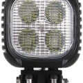 TruckerShop Munkalámpa 4 CREE LED-es (125x155mm) kombinált fény 40W!!