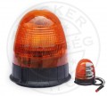 TruckerShop LED sárga villogó 12/24V mágneses, erősített búrával