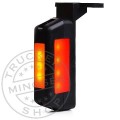 TruckerShop Szélességjelző lámpa 12/24V (opál) LED piros-fehér-sárga BAL