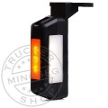 TruckerShop Szélességjelző lámpa 12/24V (opál) LED piros-fehér-sárga JOBB