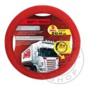 TruckerShop Kormányvédő (42-44 cm) SOFT piros