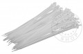 TruckerShop Kábel kötöző szett 100 db, 430x4,6 mm fehér