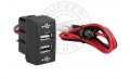 TruckerShop Dupla USB aljzat MERCEDES MP4