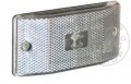 TruckerShop Helyzetjelző lámpa 12/24V (trapéz) fehér