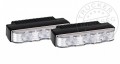 TruckerShop LED nappali menetjelző (DRL) 12/24V 3 POWER LED párban