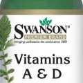 Swanson A-D vitamin kapszula, 250 db