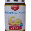 Dr. Herz Kalcium+D3-vitamin, 60 db