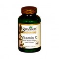 Swanson 1000 mg C-vitamint és csipkebogyót tartalmazó kapszula, 90 db
