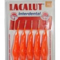 Lacalut Interdental fogköztisztító kefe védőkupakkal, XS-es mére 5 db