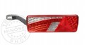 TruckerShop FULL LED hátsó lámpa 6 funkciós háromszögp.+sz.jelző BAL